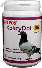 Zdjęcie DOLFOS DG Kokcydol - Preparat zapobiegający kokcydiozie u gołębi 250g - Słomniki
