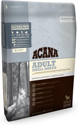 Acana Heritage Adult Small Breed 2X6Kg