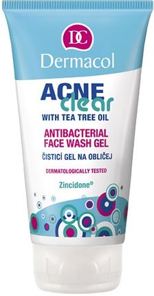 DERMACOL AcneClear Antibacterial Face Wash Oczyszczający żel do twarzy 150ml