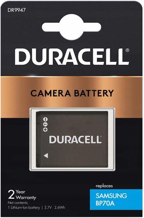 Duracell DR9947 - zamiennik Samsung BP70A