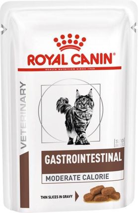 Royal Canin Veterinary Diet Gastro Intestinal Moderate Calorie Feline Wet 12x100g