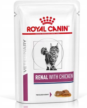 Royal Canin Veterinary Diet Renal Kurczak Feline Wet 12x85g