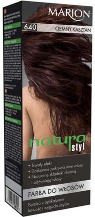 Marion Farba do włosów Natura Styl 640 ciemny Kasztan