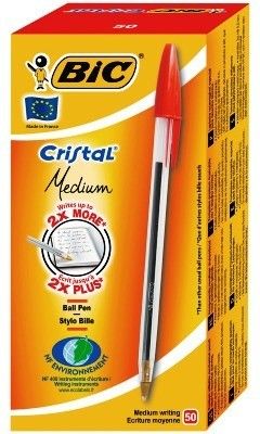 Bic Długopis Bic Cristal Czerwony [509593]