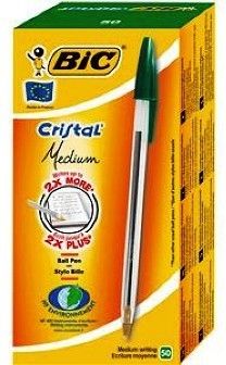 Bic Długopis Bic Cristal Zielony [509595]