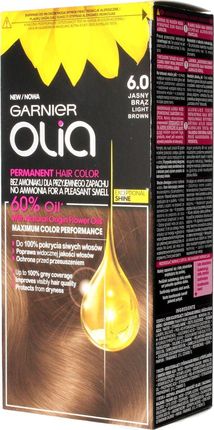 Garnier Olia Farba do włosów 6.0 Jasny brąz