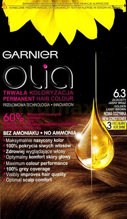 Garnier Olia Farba do włosów 6.3 Złocisty jasny brąz