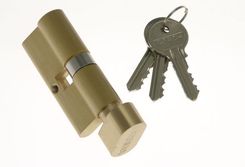 Zdjęcie GERDA Wkładka E1 92 46/46 gałka mosiężna - Dobra