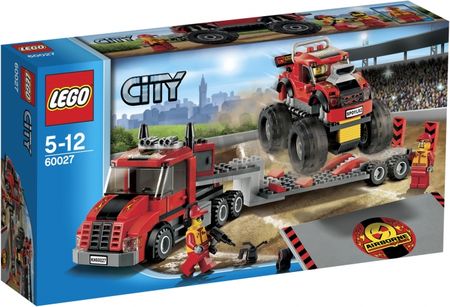 LEGO City 60027 Transporter Monster Trucków