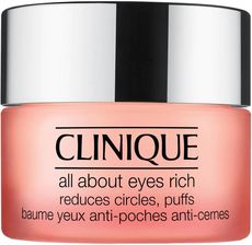 Clinique All About Eyes Rich Odżywczy krem pod oczy 15ml - ranking Kosmetyki pod oczy 2024 