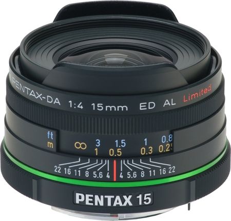 PENTAX HD DA 15mm F4ED AL Limited ブラック Obiektyw PENTAX APS-C | Limitowana edycja HD PENTAX-DA 15 mm