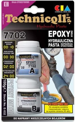 Technicqll Pasta Epoksydowa Hydrauliczna Epoxy Hydraulic 7702 100G E-532