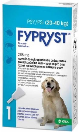 Fypryst Spot-On Pies 20-40Kg 268Mg/2,68Ml 1 Pipeta