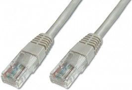 Digitus Kabel patch-cord UTP CAT.5E szary, 10m, 15 LGW (DK-1511-100 / A-DK-1511-100)
