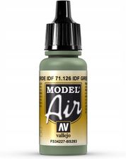Zdjęcie Farba akrylowa Model Air - IDF Green nr 71126 / 17ml Vallejo 71126 - Narol