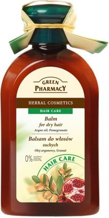 Green Pharmacy Balsam Do Włosów Z Olejem Arganowym i Granatem Do Włosów Suchych 300 ml