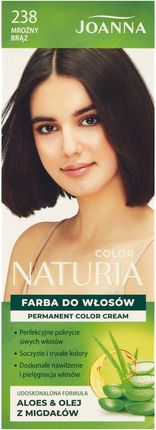 Joanna Naturia Color Farba do włosów 238 Mroźny brąz