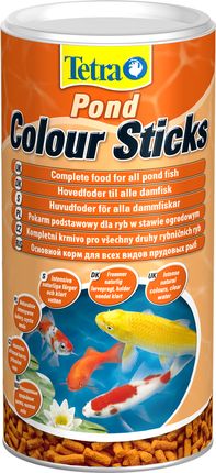 Tetra Pond Colour Sticks 1L Granulowany Pokarm Wybarwiający dla Ryb Stawowego (110 124394 00)