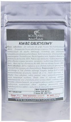 Biocosmetics Kwas salicylowy 30 g