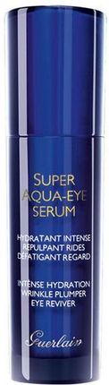 Guerlain Super Aqua-Eye Serum Intense Hydration Wrinkle Plumper Eye Reviver Serum pod oczy 15ml
