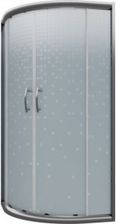 Kabina prysznicowa Cersanit Ineba 80 szkło mrożone profil chromowany S150-005 - zdjęcie 1