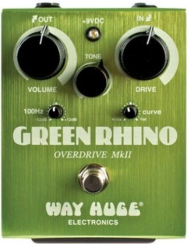 ギター WAY HUGE Green Rhino Overdrive WHE202 Dunlop Way Huge Green Rhino Overdrive WHE202 - Ceny i opinie