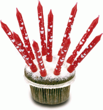 Zdjęcie ŚWIECzKI CzERWONE SERDUSzKA 10 SzT - Aleksandrów Kujawski