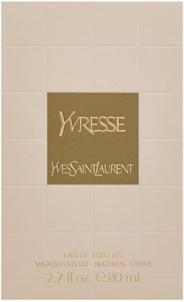 Yves Saint Laurent La Collection Yvresse Woda toaletowa 80ml - zdjęcie 3