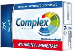 Zdrovit Complex Witaminy i Minerały 56 tabletek