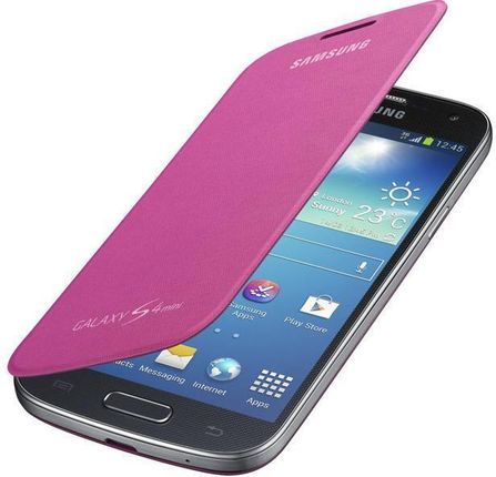 Samsung Flip Cover do Galaxy S4 mini Różowy (EF-FI919BPEGWW)