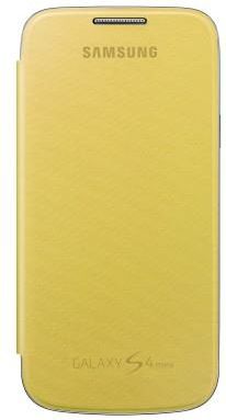 Samsung Flip Cover do Galaxy S4 mini Żółty (EF-FI919BYEGWW)