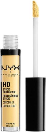 NYX Professional Makeup HD Studio Photogenic Concealer Wand Korektor w płynie Yellow 3 g