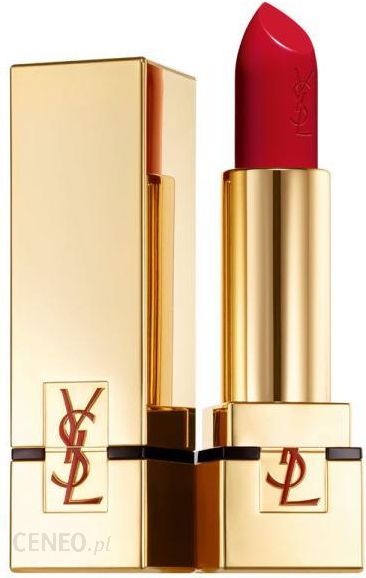 Yves Saint Laurent Rouge Pur Couture Satin Radiance szminka nawilżająca 01  Le Rouge 3,8ml - Opinie i ceny na
