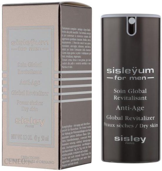  Sisley Sisleyum For Men Anti-Age Global Revitalizer Dry Skin Krem przeciwzmarszczkowy do skóry suchej 50ml