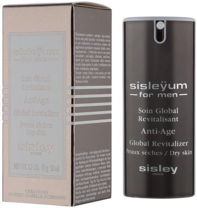 Sisley Sisleyum For Men Anti-Age Global Revitalizer Dry Skin Krem przeciwzmarszczkowy do skóry suchej 50ml