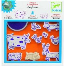 Zdjęcie zestaw stempli Farma - Łask