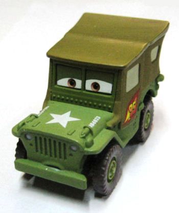 Mattel Auta Cars Sarge