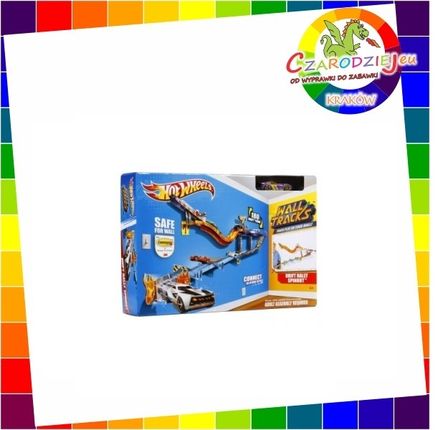 Mattel Hot Wheels Tor Ścianowce Wall Tracks Drift Rally Spinout