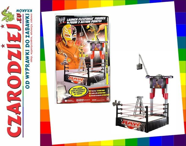 Ring Wwe Flexforce Teczka P9655 Mattel Ceny I Opinie Ceneopl