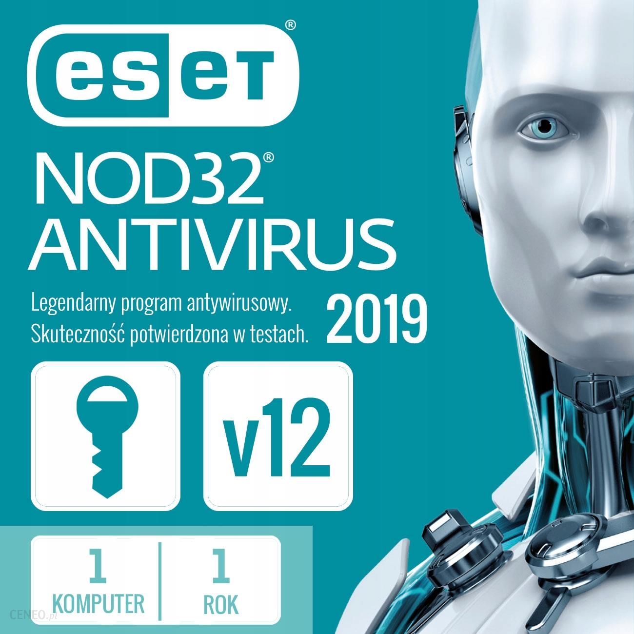 ESET NOD32 Antivirus 1U 1Rok BOX (ENAY1D1Y)