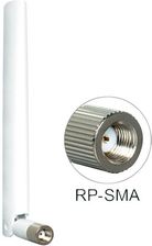 DELOCK ANTENA WI-FI , RP-SMA, WZMOCNIENIE SYGNAU 4 DB, 2,4 I 5 GHZ, -10 - (88460)