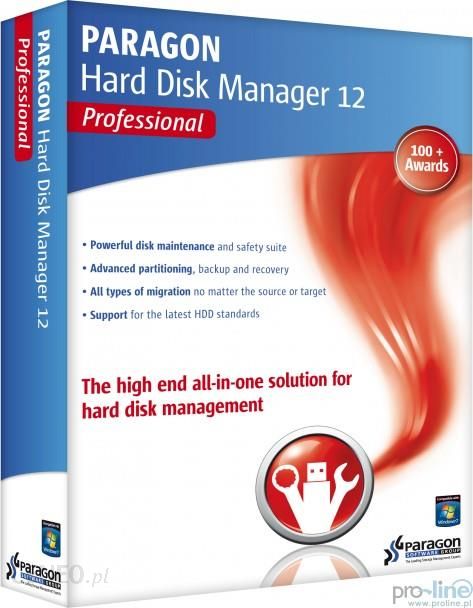 paragon hard disk manager 12