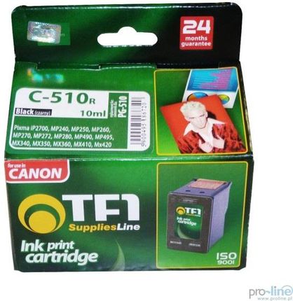 TELFORCEONE TFO Canon PG-510 Czarny 10ML. (C510R)