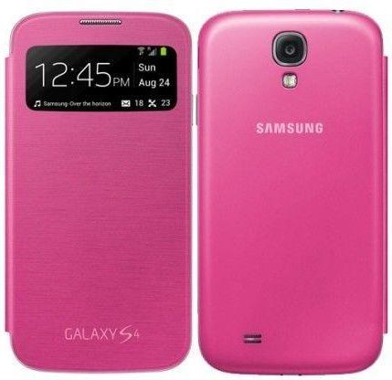 Samsung S-View Cover do Galaxy S4 Różowy (EF-CI950BPEGWW)