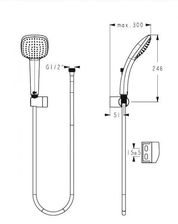 Zdjęcie Ideal Standard natryskowy punktowy Ideal Rain Cube B0020AA - Lubsko