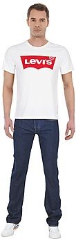 Levis Jeansy straight leg 501 THE ORIGINAL Blue