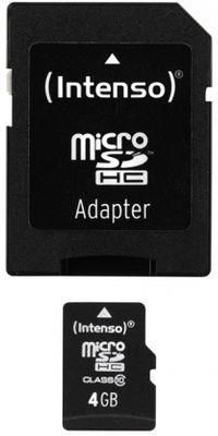 Intenso microSDHC 4GB Class 4 (3413450)