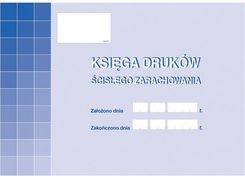 Michalczyk Druk Księga Druków Ścisłego Zarachowania /710-1/