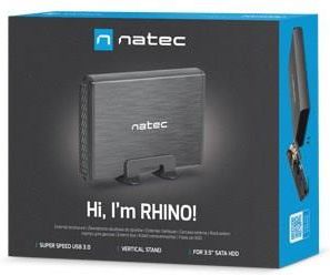 Natec SATA RHINO 3,5" USB 3.0 (NKZ-0448) - zdjęcie 5 Natec SATA RHINO 3,5" USB 3.0 (NKZ-0448)