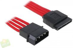 bitfenix Przejściówka Molex na SATA 45cm opływowa czerwono czarna (BFA-MSC-MSA45RK-RP)
